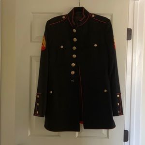 Vintage military style coat